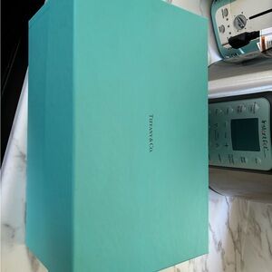 NIB Tiffany & Co Pair of Champagne Flutes in Original New Box and Wrapping Wow